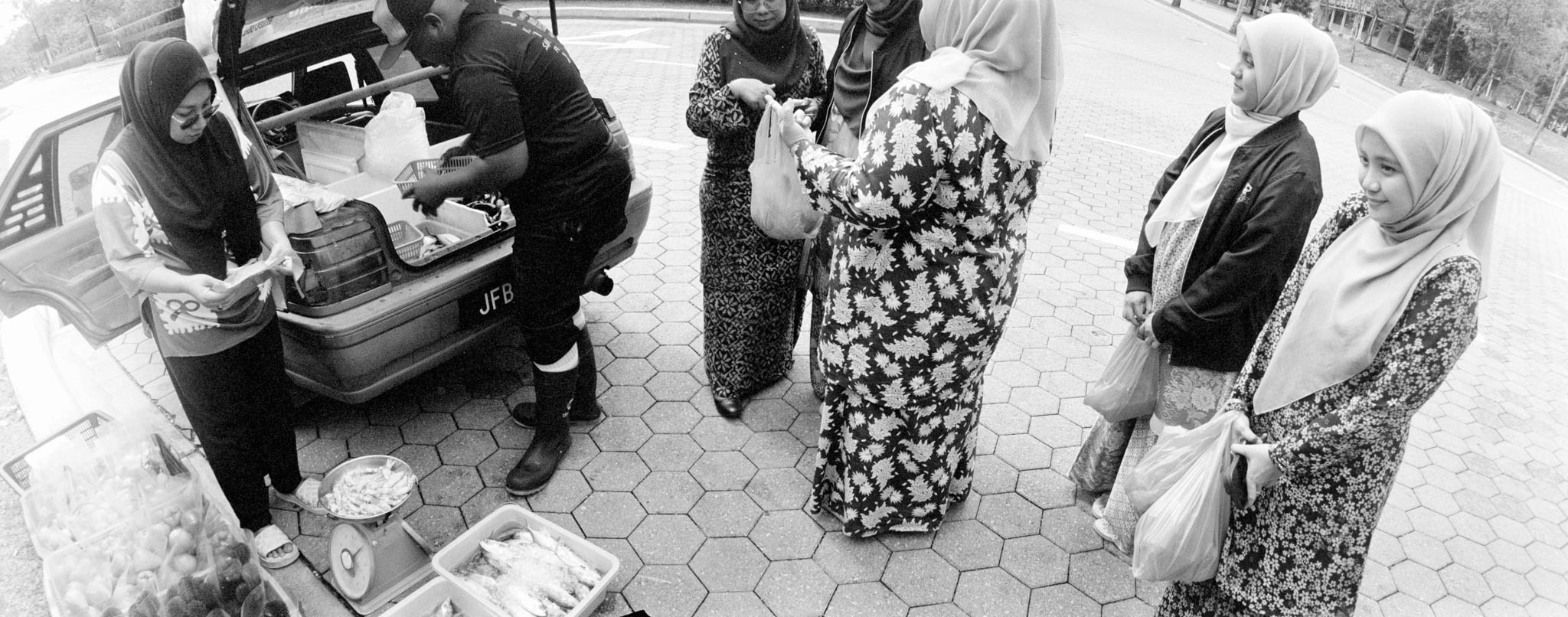 Johor Bahru Pano, Kodak Tri X, Frame 3